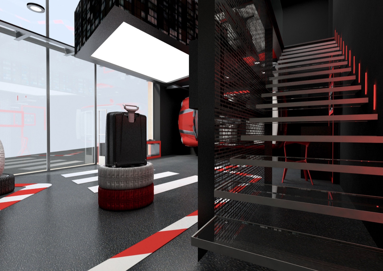 Progetto punto vendita Vespa Cafe