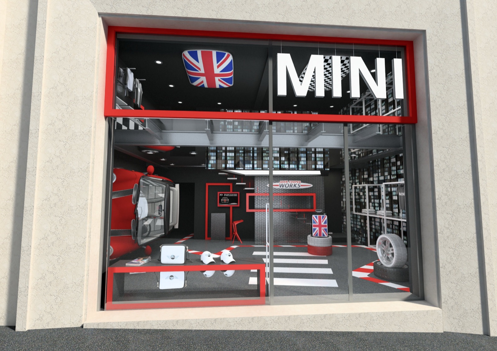 Progetto punto vendita Vespa Cafe
